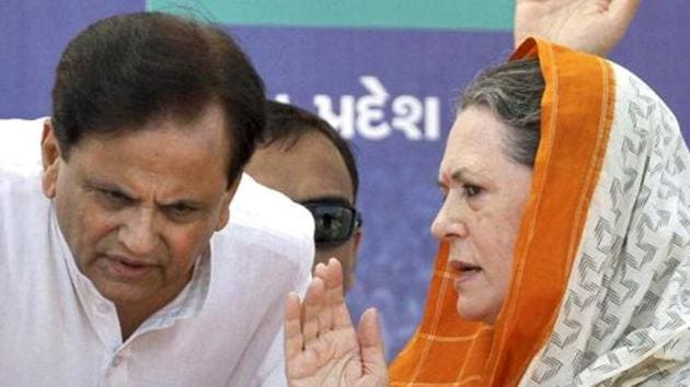 Defeat in the Rajya Sabha polls from Gujarat would be a big setback for Ahmed Patel (left) and Congress president Sonia Gandhi. (PTI file photo) Defeat in the Rajya Sabha polls from Gujarat would be a big setback for Ahmed Patel (left) and Congress president Sonia Gandhi. (PTI file photo)
