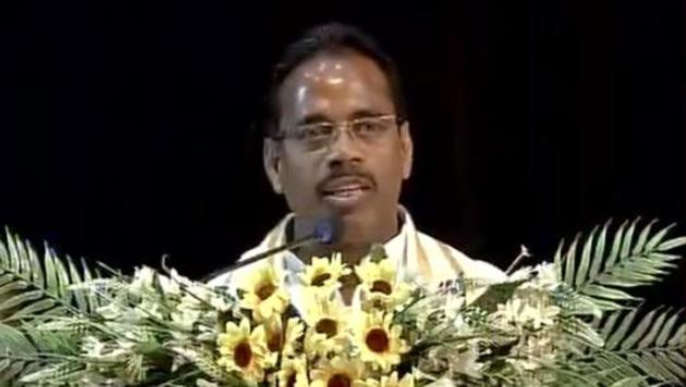 Bihar minister Vinod Kumar Singh was speaking at a BJP function in Patna when he raised he made the comment.(ANI)