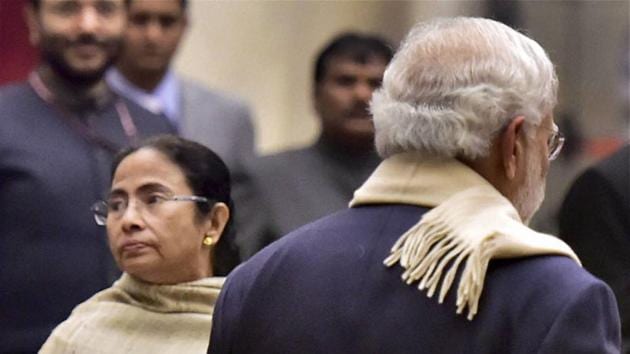 The relation between the Bengal chief minister and the Prime Minister is passing through an all-time low. (HT Photo) The relation between the Bengal chief minister and the Prime Minister is passing through an all-time low. (HT Photo)