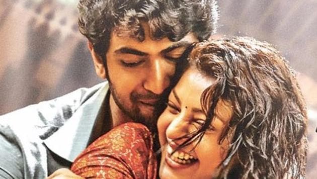 Rana Daggubati and Kajal Aggarwal in a still from their upcoming film, Nene Raju Nene Manthri. Rana Daggubati and Kajal Aggarwal in a still from their upcoming film, Nene Raju Nene Manthri.