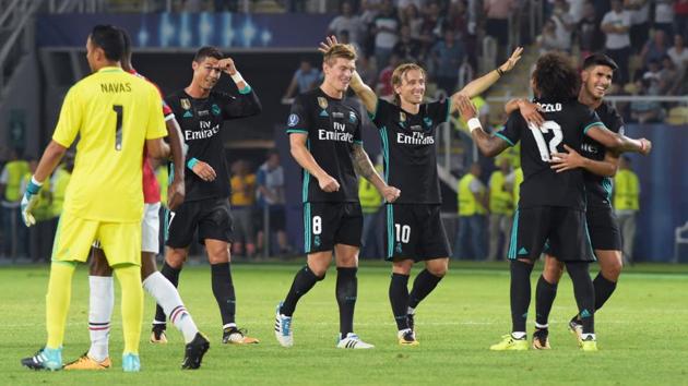 But Real Madrid were not to be denied and ran out 2-1 winners on the night. (AFP)
