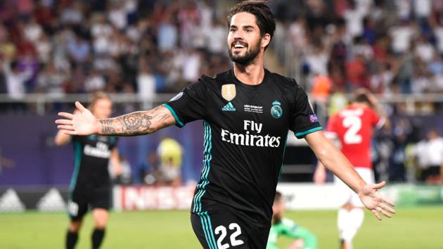 Isco then doubled Real Madrid’s lead in the second half which all but ensured the victory for the Spanish champions. (AFP)
