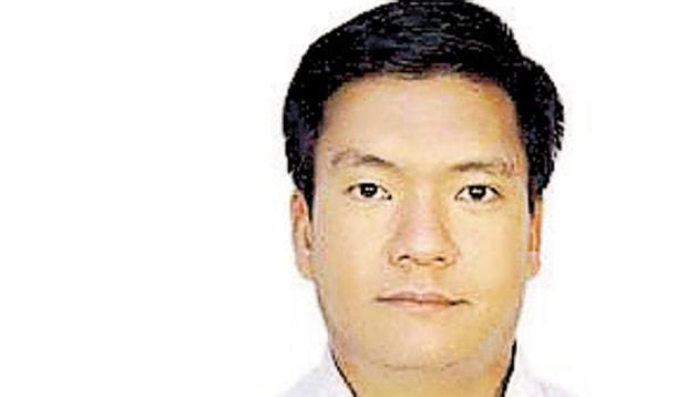 Arunachal Pradesh chief minister Pema Khandu (HT File) Arunachal Pradesh chief minister Pema Khandu (HT File)