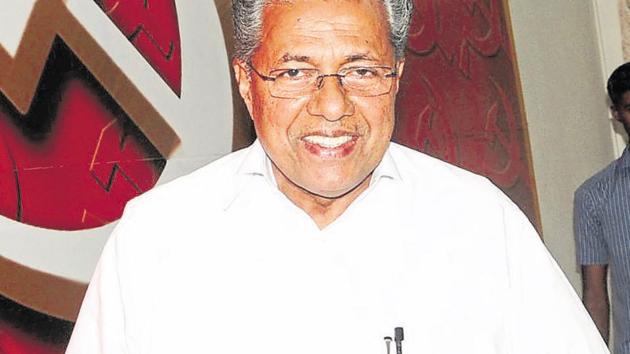 Kerala chief minister Pinarayi Vijayan has claimed that new of Kerala being a trouble-torn state was political propaganda. (HT File Photo) Kerala chief minister Pinarayi Vijayan has claimed that new of Kerala being a trouble-torn state was political propaganda. (HT File Photo)