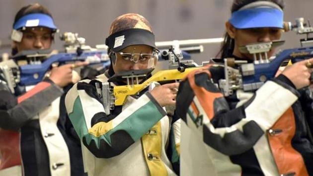 Shooting equipment is set to become more expensive under GST, leading many to fear that younger people might be discouraged from taking up the sport.(HT Photo)