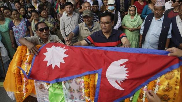 The march will end at Pashupathi Nath temple in Kathmandu on April 14.(AP File)
