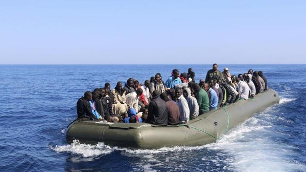 Some 180 Ethiopian and Somali migrants were forced into rough seas off Yemen by smugglers. (Reuters File Photo/For Representation) Some 180 Ethiopian and Somali migrants were forced into rough seas off Yemen by smugglers. (Reuters File Photo/For Representation)