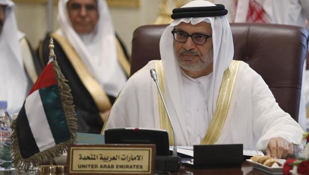 UAE’s minister of state for foreign affairs Anwar Gargash on Wednesday held talks with External Affairs Minister Sushma Swaraj. (Reuters File Photo) UAE’s minister of state for foreign affairs Anwar Gargash on Wednesday held talks with External Affairs Minister Sushma Swaraj. (Reuters File Photo)