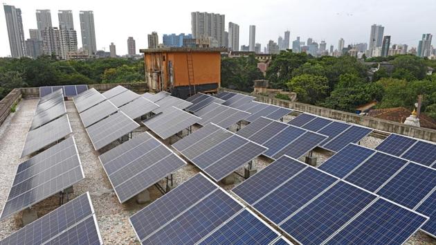 Plunging costs for solar and wind energy as well as greater enthusiasm towards hydropower, are showing results in the form of India’s renewable energy generation capacity increasing by 20 GW a year toward a goal of 175 GW by 2022. The annual growth in coal demand is expected to in effect decrease to as little as 2.5%. (Satyabrata Tripathy/HT Photo) Plunging costs for solar and wind energy as well as greater enthusiasm towards hydropower, are showing results in the form of India’s renewable energy generation capacity increasing by 20 GW a year toward a goal of 175 GW by 2022. The annual growth in coal demand is expected to in effect decrease to as little as 2.5%. (Satyabrata Tripathy/HT Photo)