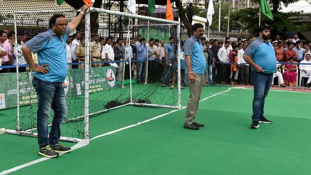 THE SAVIOURS: ‘You can’t score so easily’ (Anshuman Poyrekar/HT Photo) 