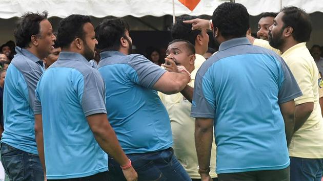 A ROUGH GAME? ‘Let’s stick to the rules, please’ (Anshuman Poyrekar/HT Photo) 
