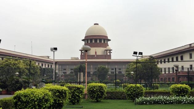 File photo of the Supreme Court of India. (HT Photo) File photo of the Supreme Court of India. (HT Photo)