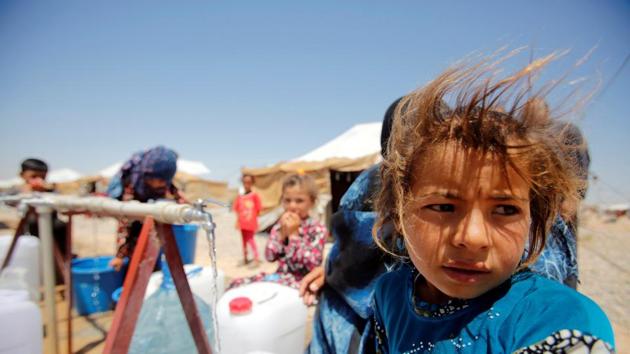 According to the UN Humanitarian Coordinator for Iraq, the battle for Mosul also involved the largest civilian evacuation from an urban war since World War II. Nearly one million people were assisted out of the city, now displaced and residing in camps, faced with a pressing need for shelter, food and medical services. (Khalid al Mousily / REUTERS)