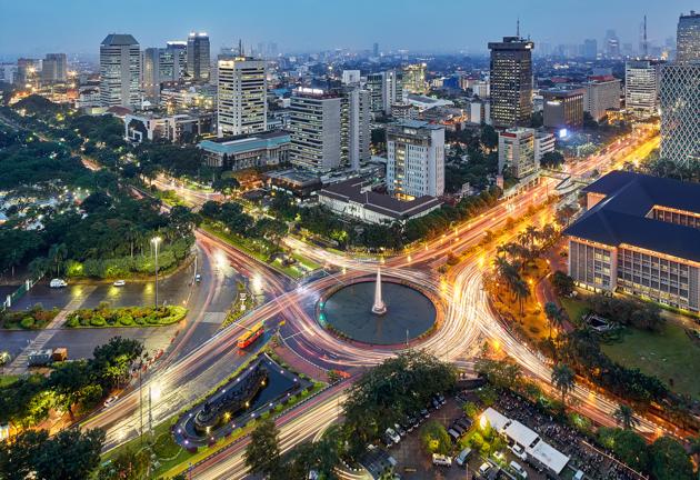 Jakarta, Indonesia, is the top geo-tagged city on the photo and video-sharing site.(AFP)