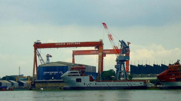 The shipbuilder, which also repairs ships, had seen string investor interest in the IPO with the sale last week being subscribed more than 76 times (PTI File Photo) The shipbuilder, which also repairs ships, had seen string investor interest in the IPO with the sale last week being subscribed more than 76 times (PTI File Photo)