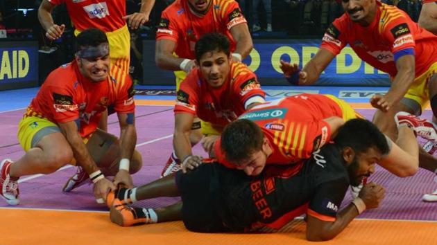 Gujarat Fortunegiants defeated U Mumba in Pro Kabaddi League 2017. (PKL) Gujarat Fortunegiants defeated U Mumba in Pro Kabaddi League 2017. (PKL)