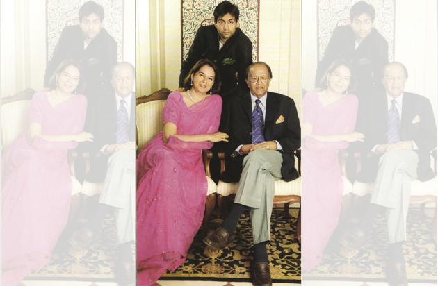 Shefali Singh with her husband, Raja Narendra Singh (right) and son Prince Samar Singh of Sarila Shefali Singh with her husband, Raja Narendra Singh (right) and son Prince Samar Singh of Sarila