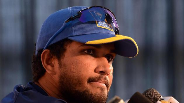 Sri Lanka captain Dinesh Chandimal returned for the second Test against India after missing the Galle Test due to Pneumonia. (AFP) Sri Lanka captain Dinesh Chandimal returned for the second Test against India after missing the Galle Test due to Pneumonia. (AFP)