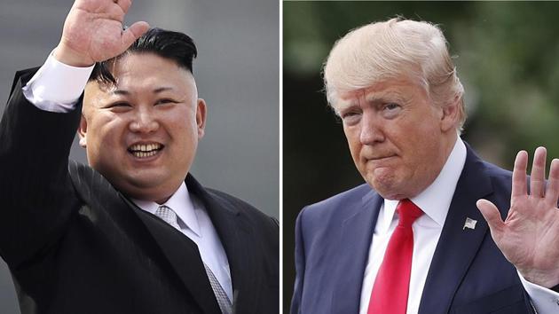 North Korean leader Kim Jong-un (Left), and US President Donald Trump (AP) North Korean leader Kim Jong-un (Left), and US President Donald Trump (AP)