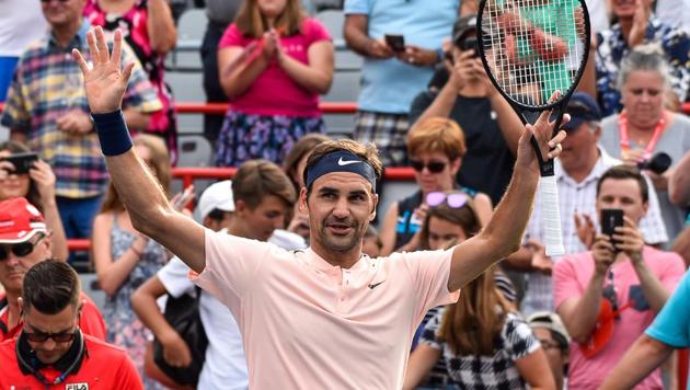 Roger Federer continued his winning streak against David Ferrer to reach the Montreal Masters quarters. (AFP) Roger Federer continued his winning streak against David Ferrer to reach the Montreal Masters quarters. (AFP)