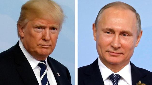US President Donald Trump has thanked Russian President Vladimir Putin for expelling US diplomats. (REUTERS File Photo) US President Donald Trump has thanked Russian President Vladimir Putin for expelling US diplomats. (REUTERS File Photo)