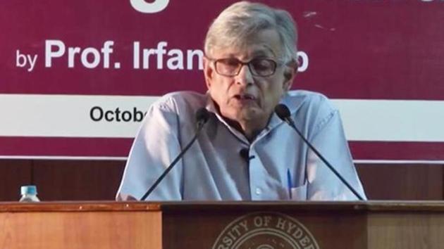 Irfan Habib said the Indian freedom movement owes much to “new values and ideals”. (File Photo/Video Grab) Irfan Habib said the Indian freedom movement owes much to “new values and ideals”. (File Photo/Video Grab)