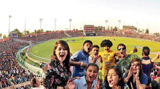 Once regarded as a suburb of Chandigarh, the iconic PCA stadium has put Mohali on World map.(Keshav Singh/HT)