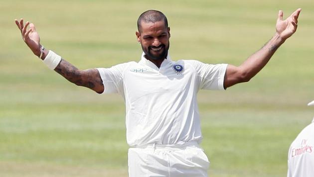 Shikhar Dhawan needed just 107 balls to score his century in the 3rd Test vs Sri Lanka at Pallekele. (REUTERS) Shikhar Dhawan needed just 107 balls to score his century in the 3rd Test vs Sri Lanka at Pallekele. (REUTERS)
