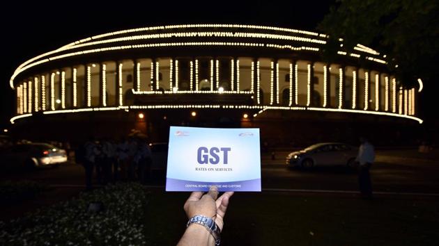 India ushered in the nation’s biggest tax reform, the Goods and Services Tax (GST) on June 20, 2017, ending a 14-year struggle to enlist political support for a move that replaced some 20 federal and state levies and unified a country of 1.3 billion people into one of the world’s biggest common markets. (Arun Sharma / HT Archive) India ushered in the nation’s biggest tax reform, the Goods and Services Tax (GST) on June 20, 2017, ending a 14-year struggle to enlist political support for a move that replaced some 20 federal and state levies and unified a country of 1.3 billion people into one of the world’s biggest common markets. (Arun Sharma / HT Archive)