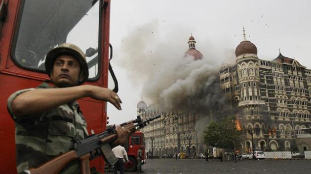 Mumbai was hit by a series of coordinated attacks lasting four days, beginning from November 26, 2008. Landmark locations such as the Taj Hotel and Oberoi Trident, Leopold Cafe, Nariman House and Chhatrapati Shivaji Terminus were targeted by shooting and bombing attacks killing 166 people. Ajmal Kasab, the sole surviving member of the 10 member attack group was arrested and later hanged on November 12, 2012. (David Guttenfelder / AP) Mumbai was hit by a series of coordinated attacks lasting four days, beginning from November 26, 2008. Landmark locations such as the Taj Hotel and Oberoi Trident, Leopold Cafe, Nariman House and Chhatrapati Shivaji Terminus were targeted by shooting and bombing attacks killing 166 people. Ajmal Kasab, the sole surviving member of the 10 member attack group was arrested and later hanged on November 12, 2012. (David Guttenfelder / AP)
