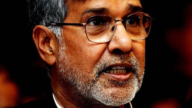 Nobel laureate Kailash Satyarthi has spoken on the Gorakhpur’s Baba Raghav Das medical college tragedy.(HT File Photo)