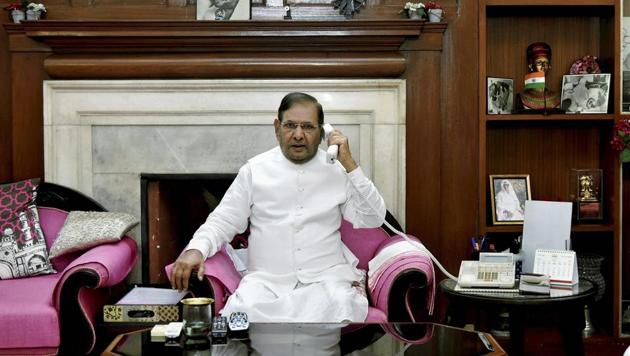 JD(U) removed Sharad Yadav as head of its parliamentary party in the Rajya Sabha.(PTI File Photo)