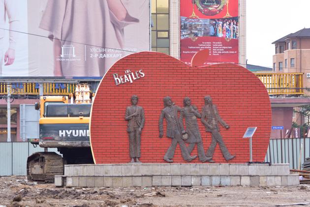Let it be': Mongolians protest as bulldozers threaten Beatles ...