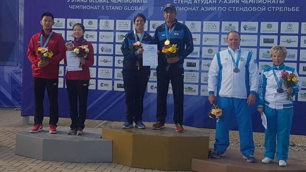 Mairaj-Rashmmi beat Chinese pair of Liu Jiangchi and Gao Jianmei (HT Photo) Mairaj-Rashmmi beat Chinese pair of Liu Jiangchi and Gao Jianmei (HT Photo)