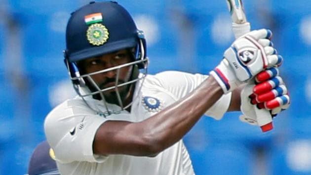 Hardik Pandya added 66 runs for the tenth wicket with Umesh Yadav in the third Test match against Sri Lanka. He scored his maiden Test ton versus Sri Lanka in Pallekele on Sunday. (REUTERS) Hardik Pandya added 66 runs for the tenth wicket with Umesh Yadav in the third Test match against Sri Lanka. He scored his maiden Test ton versus Sri Lanka in Pallekele on Sunday. (REUTERS)