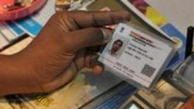 The government had made the PAN-Aadhaar linking mandatory for filing Income Tax returns.(AFP File Photo)