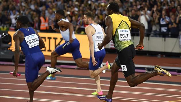 Jamaica were banking on Bolt’s incredible acceleration to take them up the podium. (REUTERS)