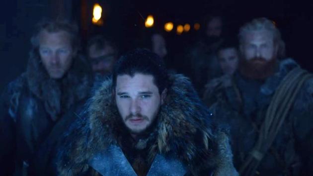 Jon and his merry band of brothers are out to catch a White Walker in Game of Thrones’ new episode.