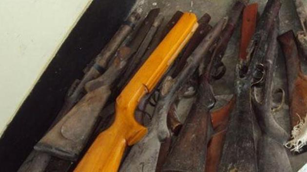 A huge cache of arms and ammunition was seized from an arms dealer in Bengal’s Murshidabad. (File Photo/For Representation Only) A huge cache of arms and ammunition was seized from an arms dealer in Bengal’s Murshidabad. (File Photo/For Representation Only)