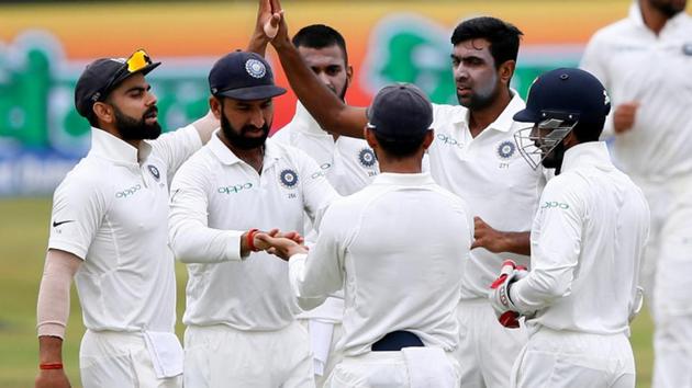 Cheteshwar Pujara (2L) played an instrumental role in India’s 3-0 whitewash of Sri Lanka. (Reuters) Cheteshwar Pujara (2L) played an instrumental role in India’s 3-0 whitewash of Sri Lanka. (Reuters)