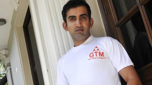 Cricketer Gautam Gambhir often shows his patriotic side through his posts on social media. (Hindustan Times) Cricketer Gautam Gambhir often shows his patriotic side through his posts on social media. (Hindustan Times)