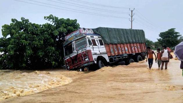 Nearly 20 lakh have been severely hit in Bihar.The flood situation is likely to worsen with the Met department forecasting heavy to very heavy rain in neighbouring West Bengal, Meghalaya and parts of Assam till Wednesday. (PTI)
