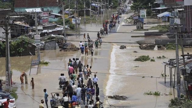 Photos: Flood situation turns grim in Bihar, thousands affected ...