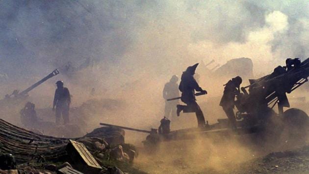In 1999, less than four months after Prime Minister Atal Bihari Vajpayee revived peace talks and took a bus ride to Lahore to meet his Pakistani counterpart Nawaz Sharif, armed infiltrators from Pakistan entered Kashmir’s Kargil sector. The move provoked a nearly three-month-long Kargil War, the fourth military engagement between the two nations with India’s response of air strikes and ground attacks ending after Sharif ordered the fighters’ withdrawal. (Aijaz Rahi / AP File) In 1999, less than four months after Prime Minister Atal Bihari Vajpayee revived peace talks and took a bus ride to Lahore to meet his Pakistani counterpart Nawaz Sharif, armed infiltrators from Pakistan entered Kashmir’s Kargil sector. The move provoked a nearly three-month-long Kargil War, the fourth military engagement between the two nations with India’s response of air strikes and ground attacks ending after Sharif ordered the fighters’ withdrawal. (Aijaz Rahi / AP File)