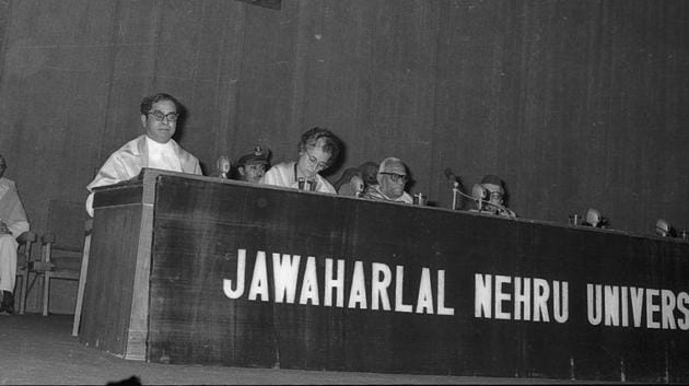 The Jawaharlal Nehru University (JNU) became the first central university established post independence in 1969 with the goal of providing affordable tertiary education to the weaker sections of society while promoting intellectual exploration, scientific socialism and empirical approaches to the problems of the nation. (HT Archive) The Jawaharlal Nehru University (JNU) became the first central university established post independence in 1969 with the goal of providing affordable tertiary education to the weaker sections of society while promoting intellectual exploration, scientific socialism and empirical approaches to the problems of the nation. (HT Archive)