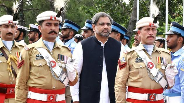 Pakistan Prime Minister Shahid Khaqan Abbasi said people of South Asia have suffered enormously in the last 50 years due to the festering conflicts. (AFP)