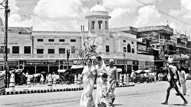 An undated photograph of Walled City from where one-third of Delhi’s population - 3,29,000 of 9,00,000 - left for Pakistan during Partition.((PIB))