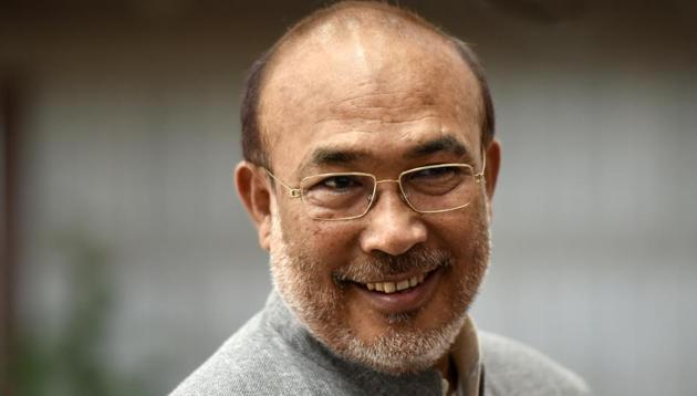 Manipur chief minister N Biren Singh also said a nodal officer will be engaged to look into the grievances of those who joined the mainstream. (Vipin Kumar/HT Photo) Manipur chief minister N Biren Singh also said a nodal officer will be engaged to look into the grievances of those who joined the mainstream. (Vipin Kumar/HT Photo)