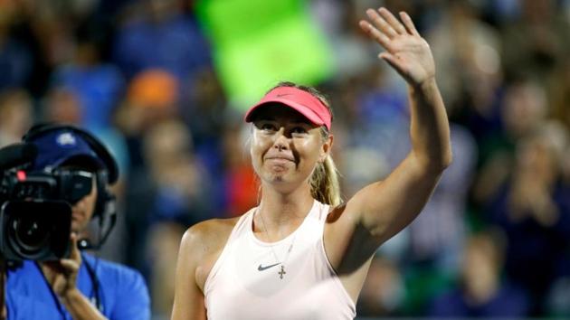 Maria Sharapova was ruled out of Cincinnati Open due to injury. (USA Today Sports) Maria Sharapova was ruled out of Cincinnati Open due to injury. (USA Today Sports)