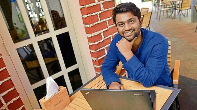 VFX artist Vinay Thakur’s fondness for DC and Marvel comics’ superheroes led him to pursue a design and animation course. (Arijit Sen/ HT photo)